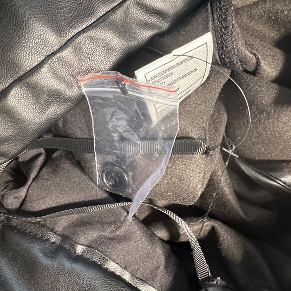 BB DAKOTA FAUX LEATHER SKIN IN THE GAME PANT SIZE 6 - Picture 5 of 6